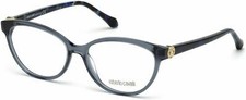 Roberto Cavalli Marliana RC5072 092 Grey Eyeglasses Frame 54-15-140 Cat Eye RX