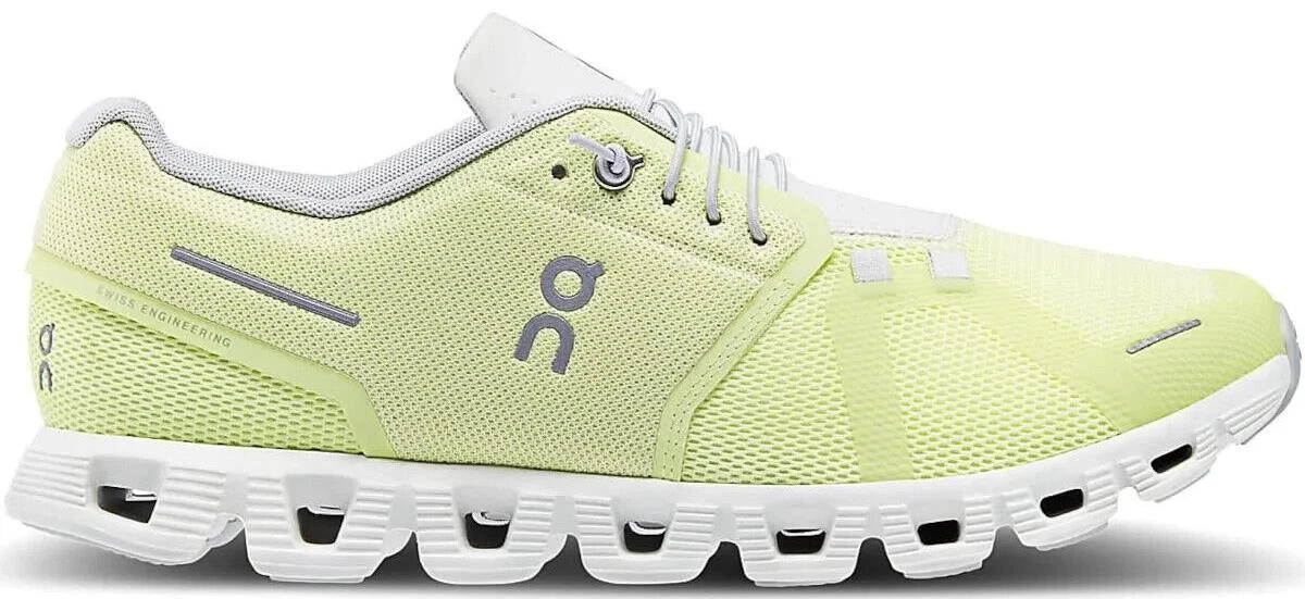 On Cloud 5 Men\'s Running Shoes Olive Low Top Sneakers 59.98912 US M13 on-cloud-5-olive-white-59.  main image 4