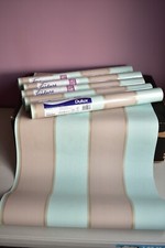 NEW DULUX FEATURE WALLPAPER HENLEY - DUCK EGG 6 ROLLS