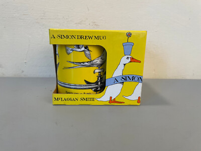 Simon Drew Tasse 'tern on a tap mug' von mclaggan smith schottisch NEW OLD STOCK