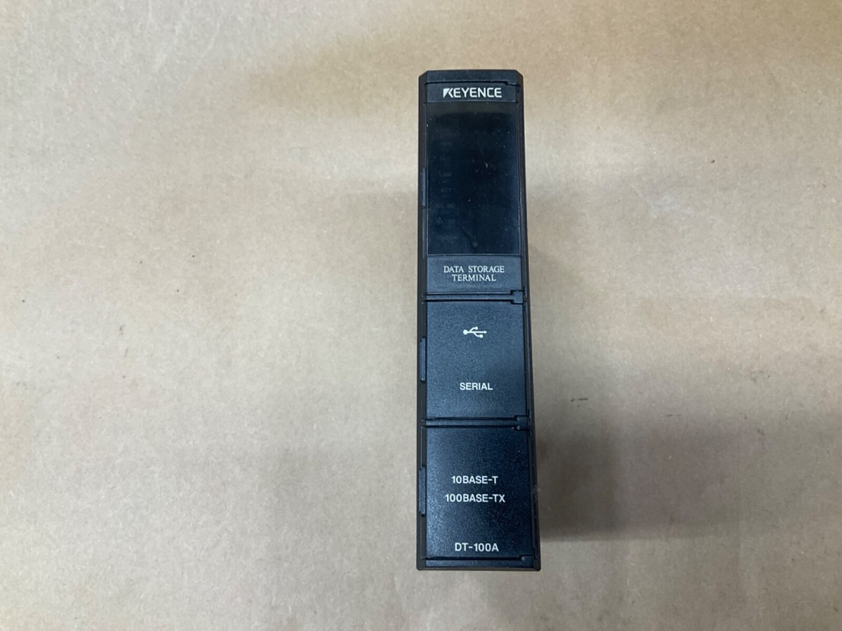 KEYENCE DT-100A DATA STORAGE TERMINAL #180A37*IAC | eBay