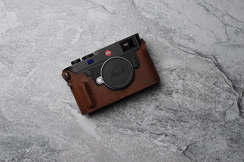 Genuine Real Leather Half Camera Case Bag Cover for Leica M10 M10P Handle - Picture 17 of 27