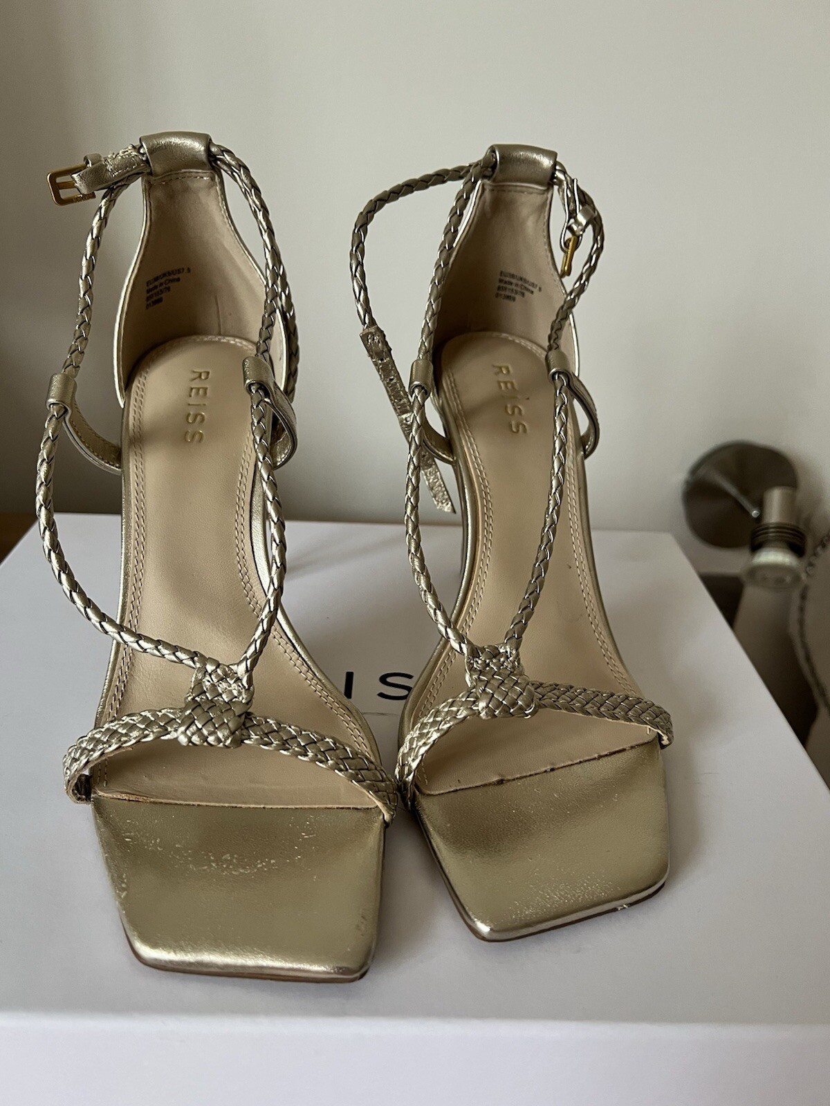 Reiss slingback heels sandal size 7