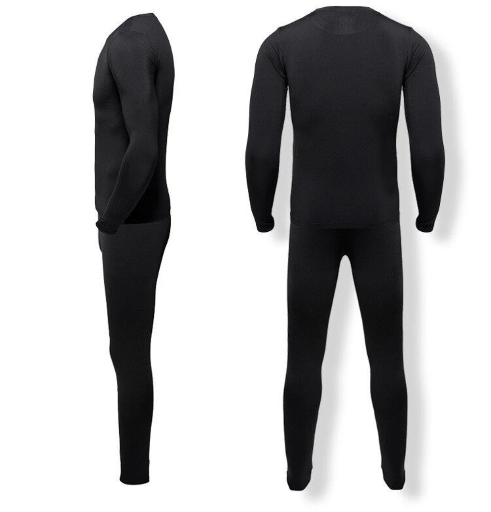Winter Thermal Underwear Ski Warm Base Layer Tight Long Johns Top and Bottom Set
Opens in a new wind