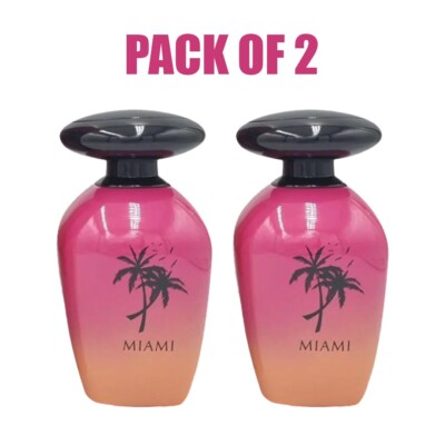 L orientale Fragrances Night de Paris Miami 100ml (Pack of 2) Eau de Parfum