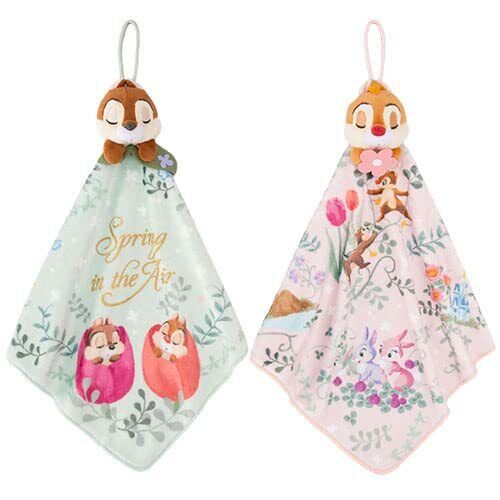 Chip & Dale Wash Towel Set Tokyo Disney Limited Spring in the Air 2022 Goods - Picture 1 of 3