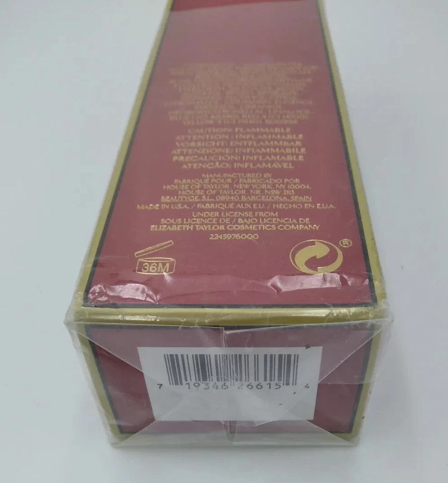 Perfume Elizabeth Taylor Diamantes y Rubíes Por 1.7 OZ Sellado Nuevo Foto 4 de 4
