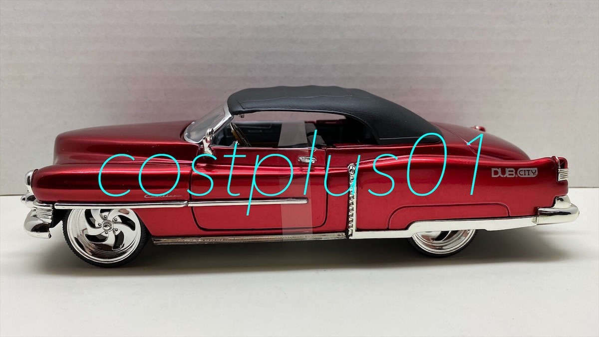 1/24 1953 CADILLAC キャデラック Jada Toys JADA DUB CITY 1953 CADILLAC SERIES 62 1:24 RED WITH BLACK TOP | eBay