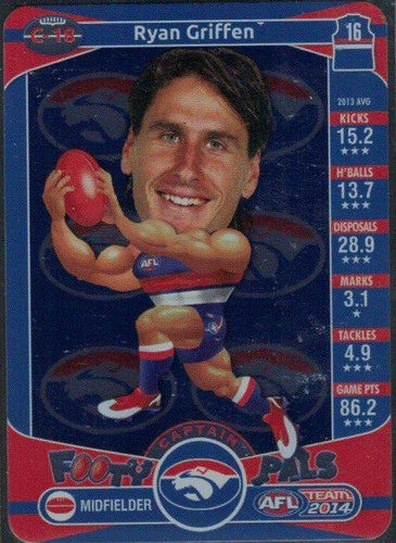 2014 AFL TEAMCOACH FOOTY PALS INSERTS; Individual Card Sale. - Picture 14 of 14