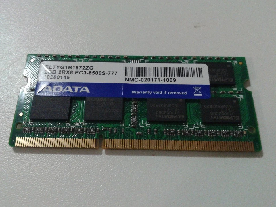 1PC 2GB DDR3 RAM Memory PC3-8500S 1066Mhz 200 Pin for MacBook PC Laptop - Image 3 of 4