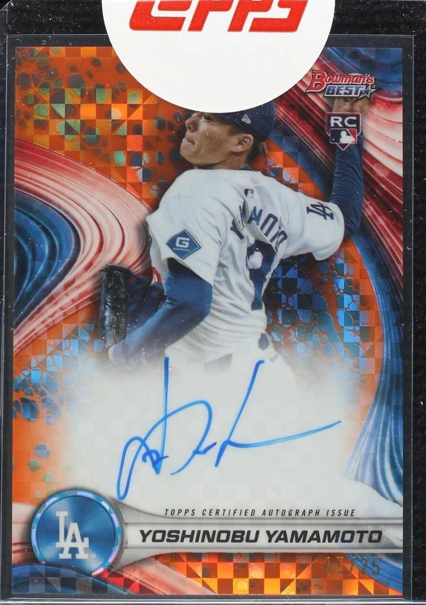Las mejores ofertas en 2024 Bowman's Best - Yoshinobu Yamamoto