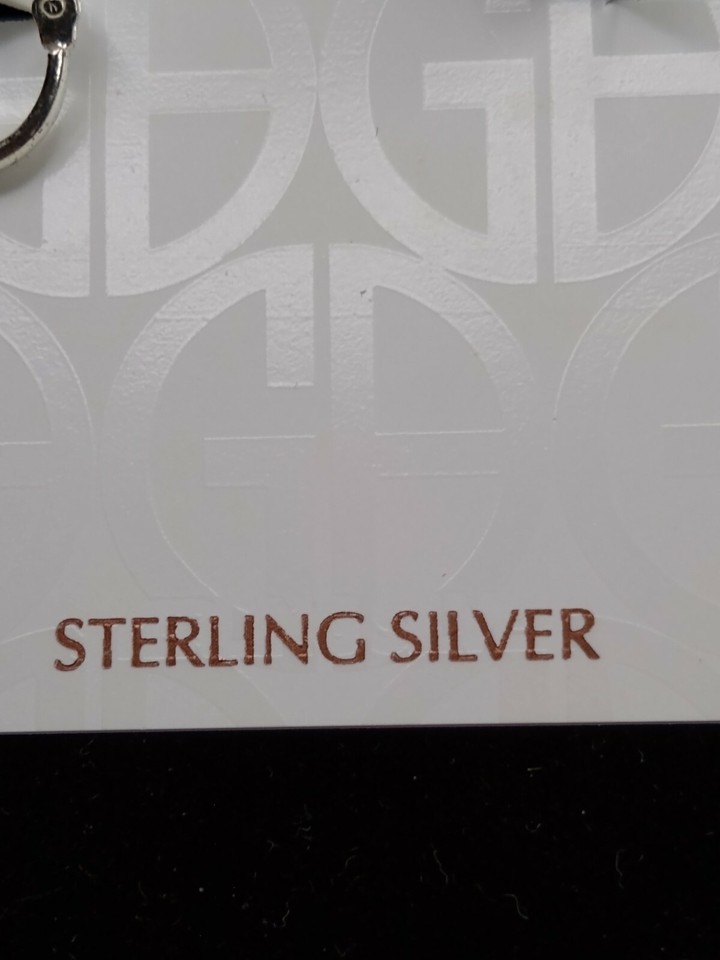 Giani Bernini 1Pair Sterling Silver Huggie Earrings Silver Tone eBay