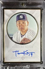 2016 Topps Transcendent Masahiro Tanaka Gold Frame Auto /52 New York Yankees