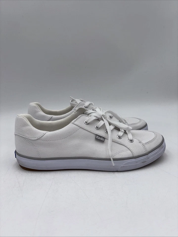 Keds Women's Center Leather Sneakers White Size 9 M - Image 3 of 4