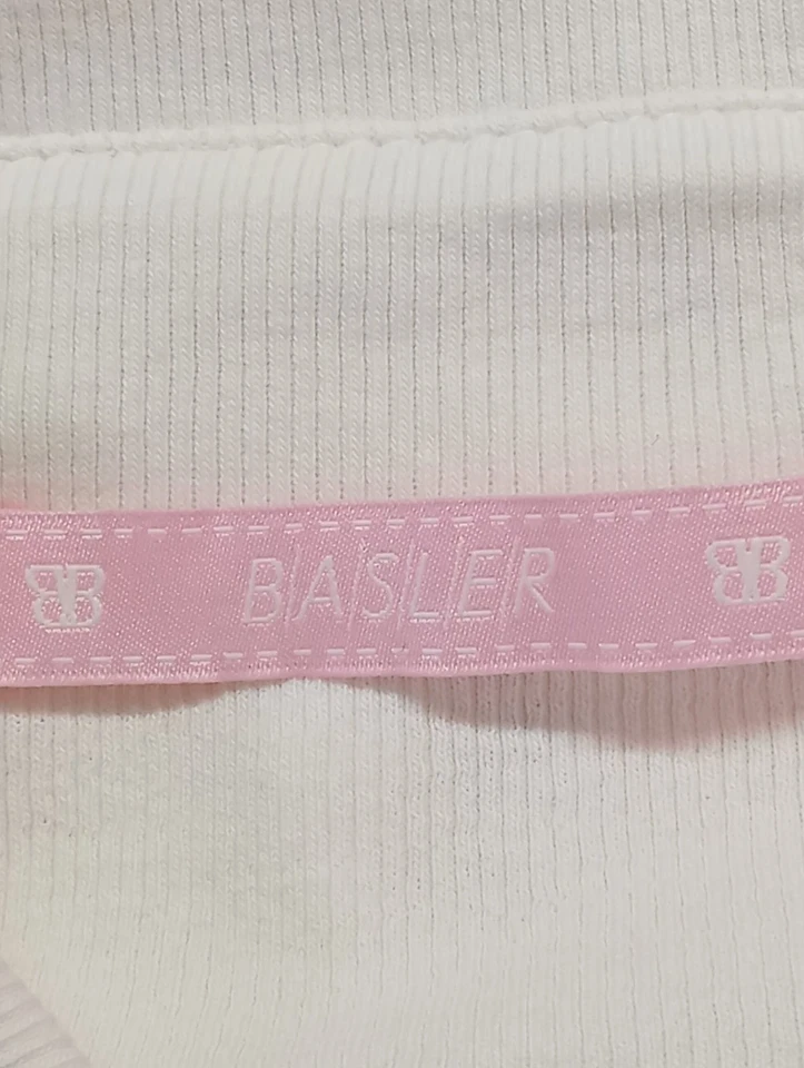 BASLER Blouse Dames Blouse T EU 42 blanc style décontracté - Photo 4/4