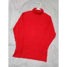 Vintage Polo Ralph Lauren Shirt Mens Large Turtleneck Long Sleeve Base Layer