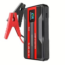 ✅Avviatore Batteria Auto Caricabatterie Portatile Emergenza Torcia Jump Starter