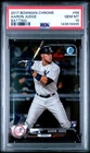 2017 Bowman Chrome #56 Aaron Judge Batting PSA 10