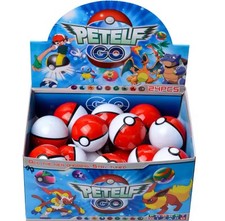 24Pcs - 5Cm PokeBall Model Pokemon AnimeFigure Toys For Children's Birthday Gift