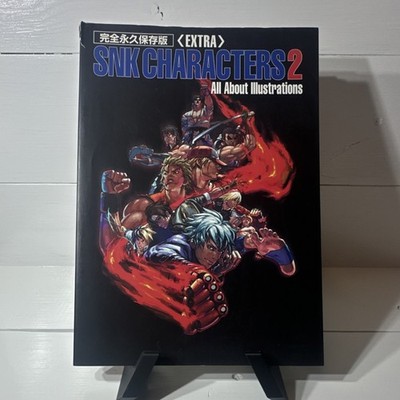 SNK Characters 2  Manga Art Book 2001 Planet Publishing Japanese Action