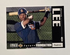 1994 Collectors Choice Derek Lee ? Rookie Card #645 San Diego Padres. rookie card picture