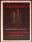 1956 Canadian Massey-Harris-Ferguson 5-page ad MH-50 Hydramic Power Tractor 333,