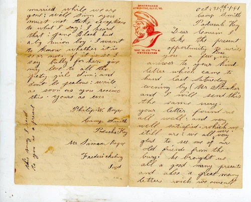 Caricature design patriotic letter paper