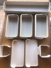 Ripiani frigo originali Bosch x 6 + 2 supporti clip ottime condizioni