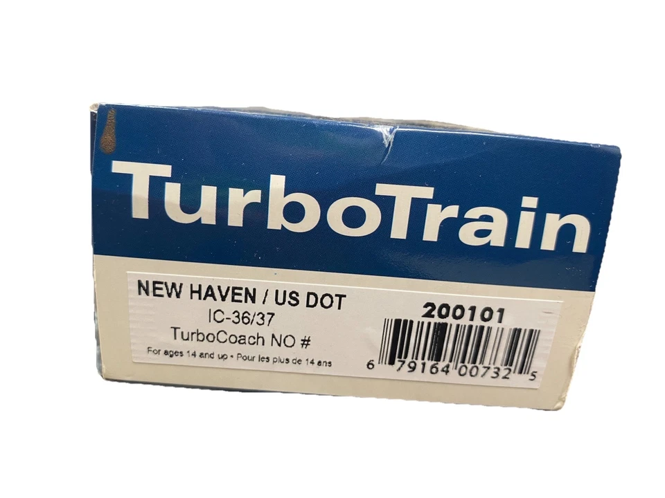 Autobús HO Rapido TurboTrain New Haven en caja original 200101 Foto 2 de 3