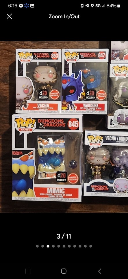 Funko POP! Dungeons And Dragons Lot D&D Dnd | eBay