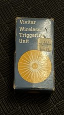 Vintage Vivitar SL-1 Wireless Flash Slave Trigger 23-7008 Japan Box Case Manual