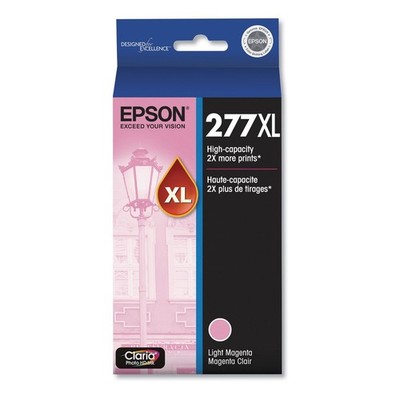 Epson T277XL620S Claria 740 Page-Yield High-Yield Ink - Light Magenta New