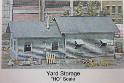 HO NORTHEASTERN SCALE MODELS Yard Storage Kit  Laser Cut