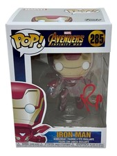 Robert Downey Jr. Signed Iron Man Funko Pop Marvel Avengers Infinity War ACOA