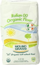  Free Duty Tax Molino Grassi Usda Organic Italian Soft Wheat Flour, 2.2 lb