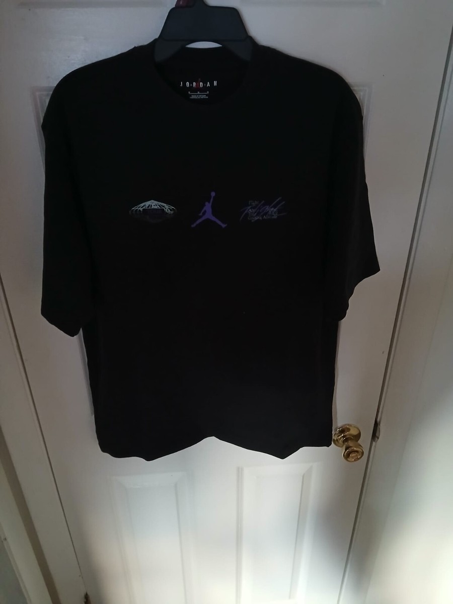 Jordan Men's Flight Heritage '85 Graphic Tee-Shirt In Black
