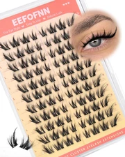 Eyelash Clusters Fox Eye Individual Lashes Manga Lash Clusters Fairy Cluster Eye