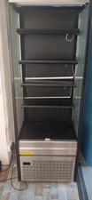 Blizzard 1 Section Reach-In Refrigerator, Single Glass Door Display Cabinet