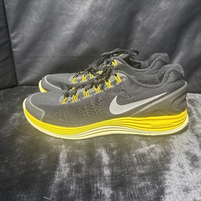 N I K E  Lance Armstrong Livestrong Lunarglide 4 Black Marigold White 13 US