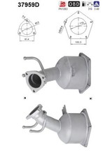 KATALYSATOR FÜR SHARAN 7M8, 7M9, 7M6, ALHAMBRA 7V8, 7V9 - AS 37959D