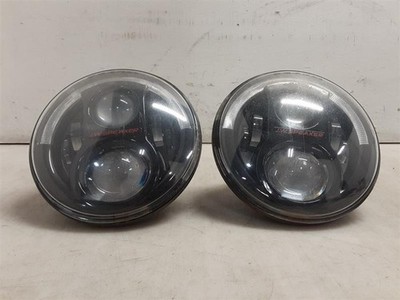 Jeep JK Wrangler JW Speaker LED Headlights Pair EVO 2 8700 2007-2017 139020