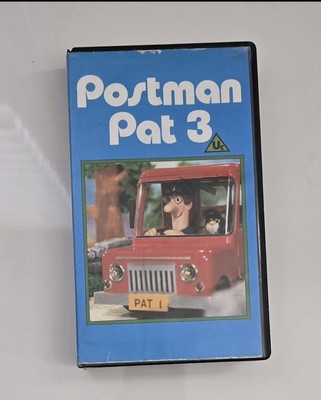 Postman Pat 3 VHS - Original Vintage BBC TV Series Release Video Tape Untested