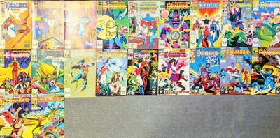 X-MEN EXCALIBUR 20 Comic Lot #20-39 Marvel 1990