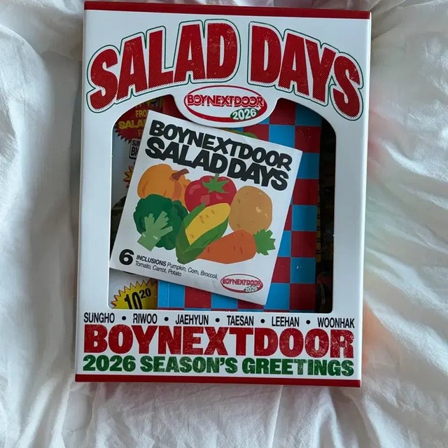 Boy Next Door 2026 Season Greeting Card, Rare Collectible