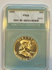 1956 50c Graded PR68 by NTC in sealed container. Beautiful Coin.