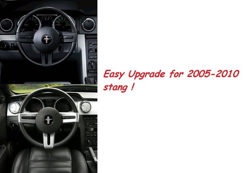 Ford Mustang 2005-2009 Shelby GT GT500 NAPPA LEATHER Steering Wheel NEW OEM - Picture 6 of 16