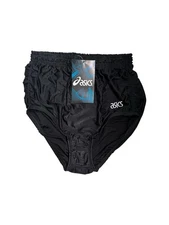 vintage asics pro briefs volleyball shorts womens size large NOS NWT 90s USA