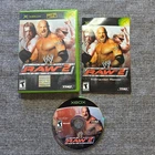 WWE Raw 2 : Ruthless Aggression (Microsoft Xbox, 2003) Complete With Manual