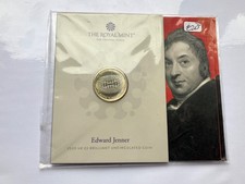 2023 Edward Jenner Two 2 Pound Coin Pack BU
