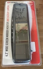 DP Video DPM430 Backup Camera Mirror Monitor 4.3” Night Vision New